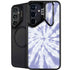 Purple Tie Dye Galaxy S25 Kickstand Case