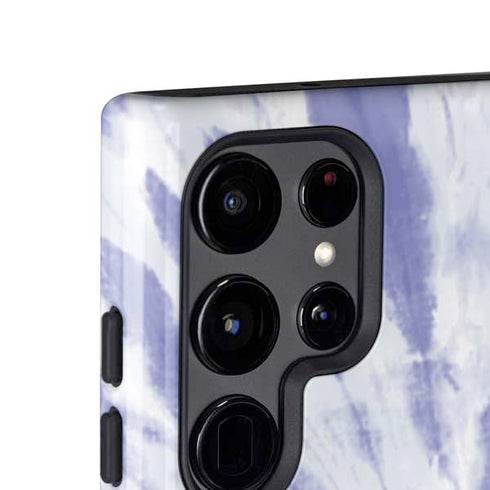 Purple Tie Dye Galaxy S25 Ultra Impact Case
