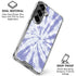Purple Tie Dye Galaxy S26 Plus Clear Case