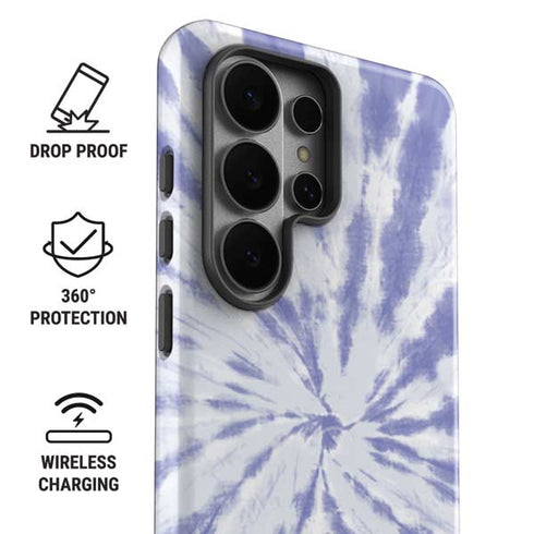 Purple Tie Dye Galaxy S26 Ultra Impact Case