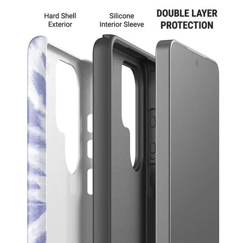 Purple Tie Dye Galaxy S26 Ultra Impact Case