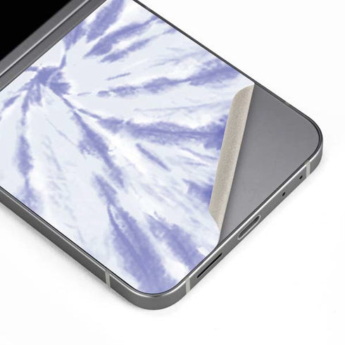 Purple Tie Dye Galaxy Z Flip6 Skin