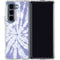 Purple Tie Dye Galaxy Z Fold5 5G Clear Case