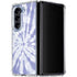 Purple Tie Dye Galaxy Z Fold5 5G Clear Case