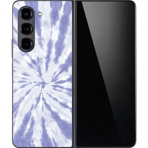 Purple Tie Dye Galaxy Z Fold5 5G Skin