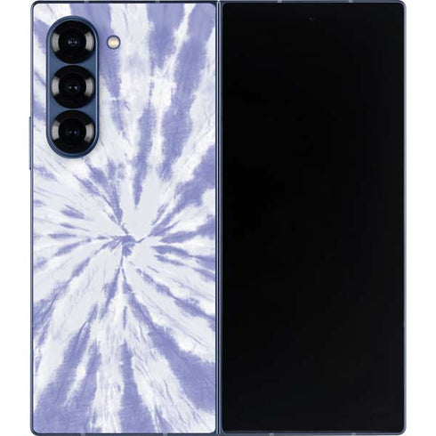 Purple Tie Dye Galaxy Z Fold6 Skin