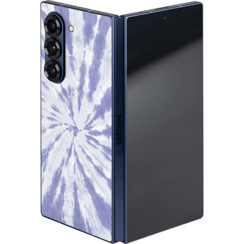 Purple Tie Dye Galaxy Z Fold6 Skin