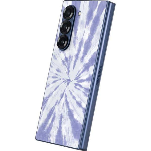 Purple Tie Dye Galaxy Z Fold6 Skin