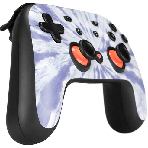 Purple Tie Dye Google Stadia Controller Skin