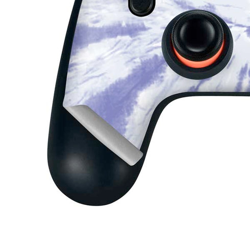 Purple Tie Dye Google Stadia Controller Skin