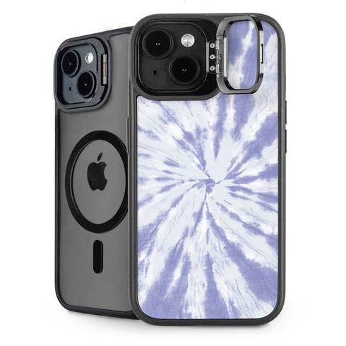 Purple Tie Dye iPhone 14 Kickstand Case