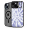 Purple Tie Dye iPhone 14 Kickstand Case