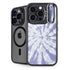 Purple Tie Dye iPhone 14 Pro Kickstand Case