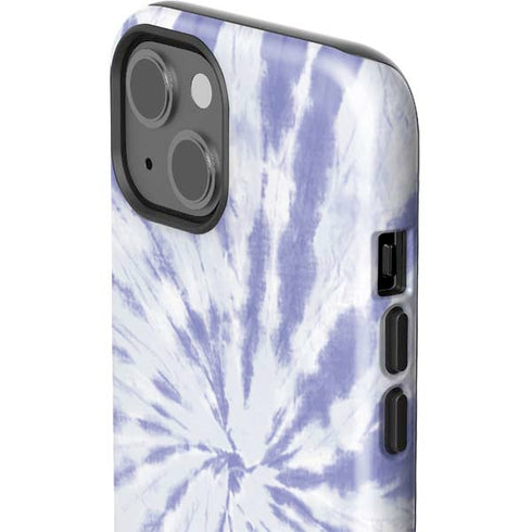 Purple Tie Dye iPhone 15 Impact Case