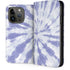 Purple Tie Dye iPhone 15 Pro Folio Case