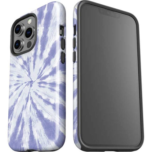 Purple Tie Dye iPhone 15 Pro Impact Case