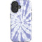 Purple Tie Dye iPhone 16 Impact Case