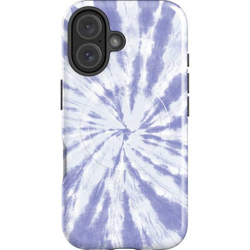 Purple Tie Dye iPhone 16 Magsafe Impact Case