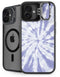 Purple Tie Dye iPhone 16 Plus Kickstand Case