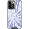 Purple Tie Dye iPhone 16 Pro Clear Case