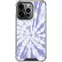 Purple Tie Dye iPhone 16 Pro Clear Case