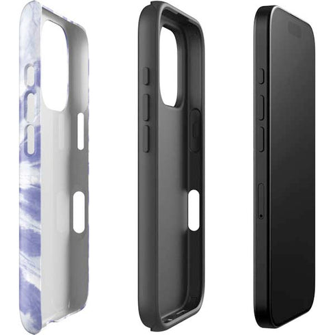 Purple Tie Dye iPhone 16 Pro Impact Case