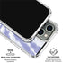 Purple Tie Dye iPhone 16 Pro Max Clear Case