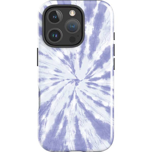 Purple Tie Dye iPhone 16 Pro Max Impact Case