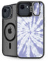 Purple Tie Dye iPhone 16e Kickstand Case