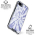 Purple Tie Dye iPhone 16e Clear Case
