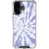 Purple Tie Dye iPhone 17 Clear Case