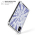 Purple Tie Dye iPhone X/XS Clear Case