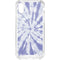 Purple Tie Dye iPhone XS Clear Case
