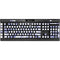 Purple Tie Dye K95 RGB PLATINUM Mechanical Gaming Keyboard Skin