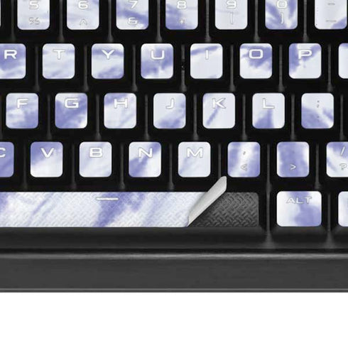 Purple Tie Dye K95 RGB PLATINUM Mechanical Gaming Keyboard Skin