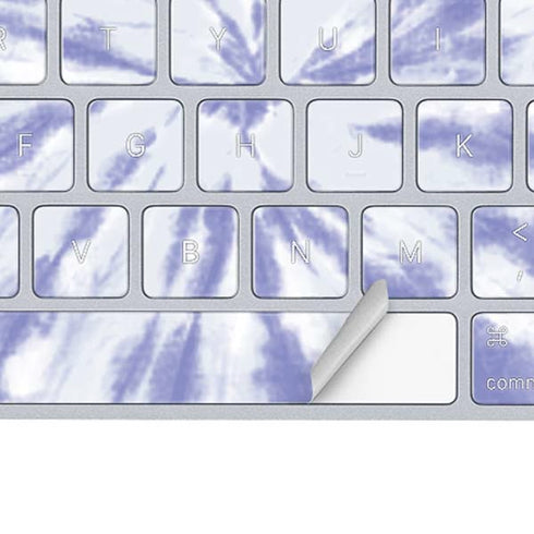 Purple Tie Dye Magic Keyboard Skin