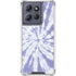 Purple Tie Dye Moto G Stylus 5G (2025) Clear Case