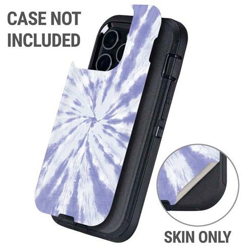 Purple Tie Dye Otterbox Defender iPhone Skin