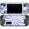 Purple Tie Dye Steam Deck Handheld Gaming Computer OLED Skin