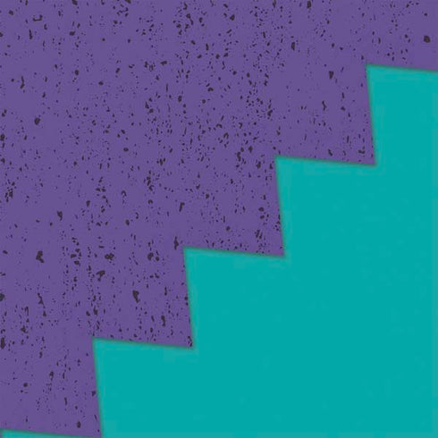 Purple Turquoise Zig Zag Nintendo 2DS XL (2017) Skin