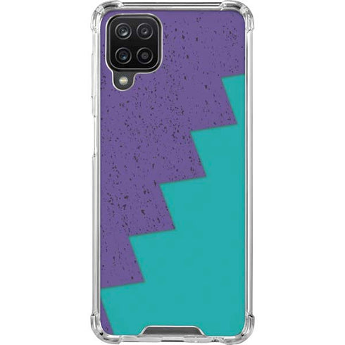 Purple Turquoise Zig Zag Galaxy Cases