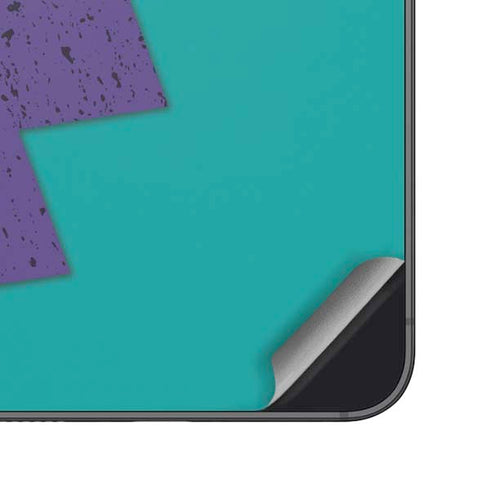 Purple Turquoise Zig Zag Galaxy A16 5G Skin