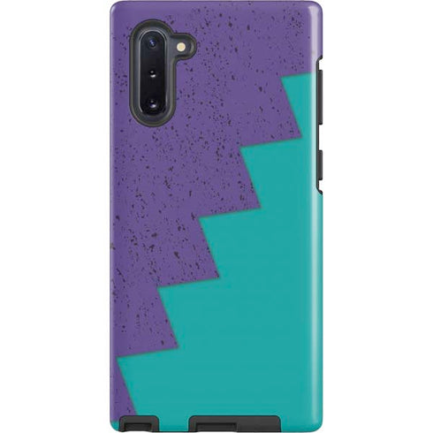 Purple Turquoise Zig Zag Galaxy Cases