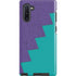 Purple Turquoise Zig Zag Galaxy Cases