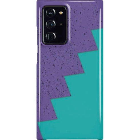 Purple Turquoise Zig Zag Galaxy Cases
