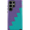 Purple Turquoise Zig Zag Galaxy S23 Ultra Pro Case