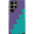 Purple Turquoise Zig Zag Galaxy S23 Ultra Pro Case