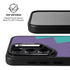 Purple Turquoise Zig Zag Galaxy S24 FE Kickstand Case