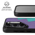 Purple Turquoise Zig Zag Galaxy S25 Kickstand Case