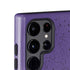 Purple Turquoise Zig Zag Galaxy S25 Ultra Impact Case